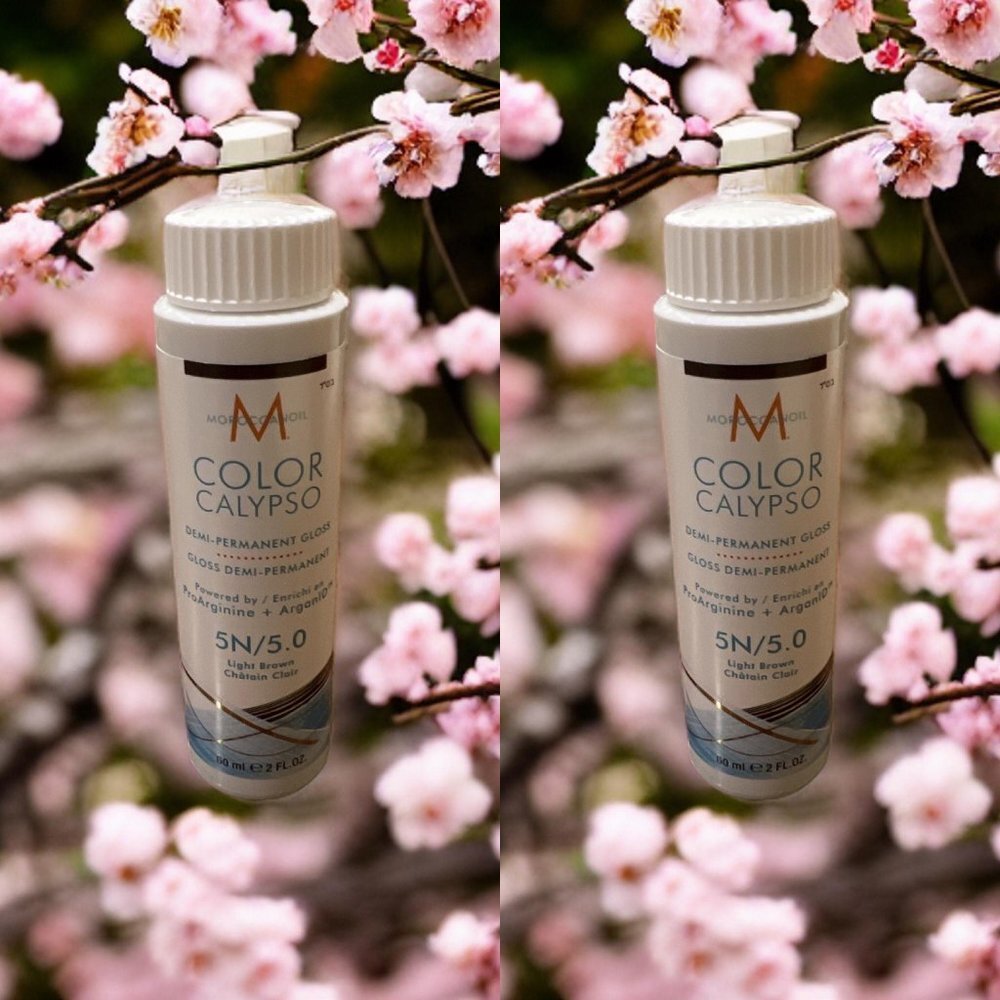 Moroccanoil Color Calypso Demi Permanent Gloss 5N Light Brown 2 units